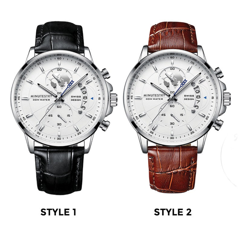 Groom's Custom Handwriting Engraved Watch