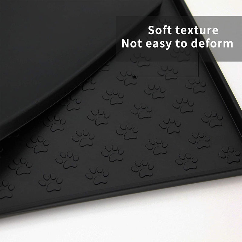 Waterproof Non-Slip Pet Food Mat Silicone Pet Food Drinking Mat