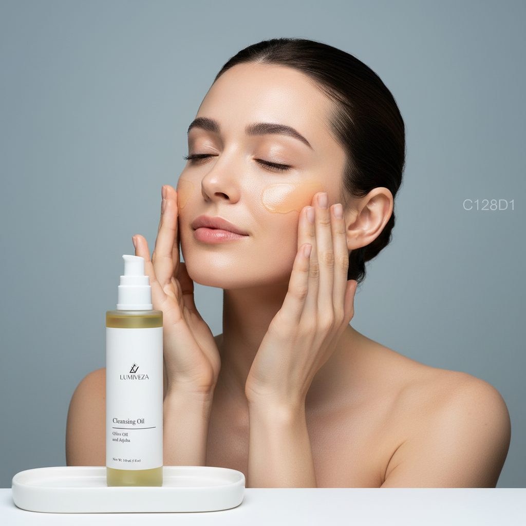 Facial Cleansing Oil – Melting Oil Cleanser with Castor & Hemp Seed