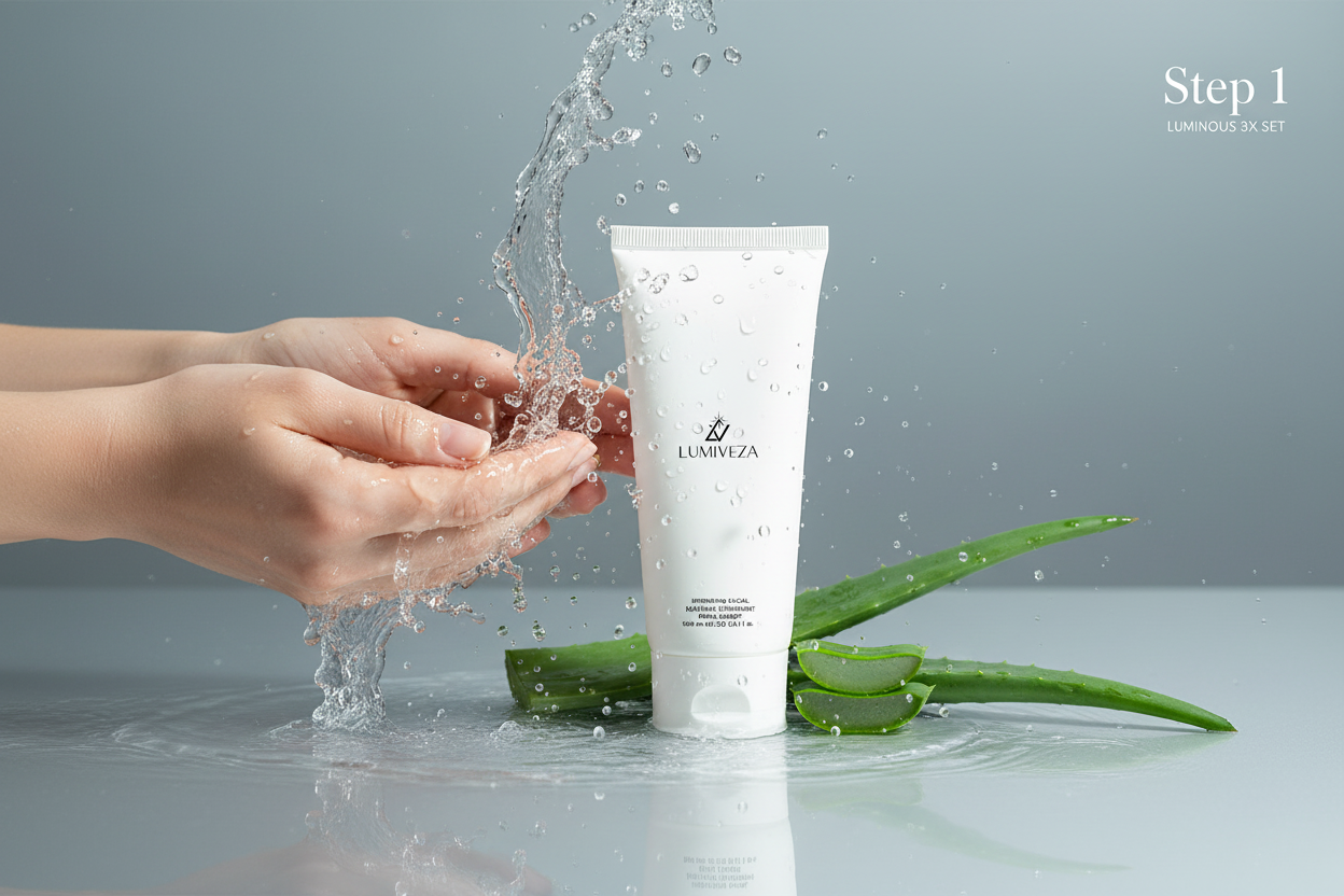Hydrating Facial Cleanser – Gentle Daily Face Wash with Aloe Extract &
