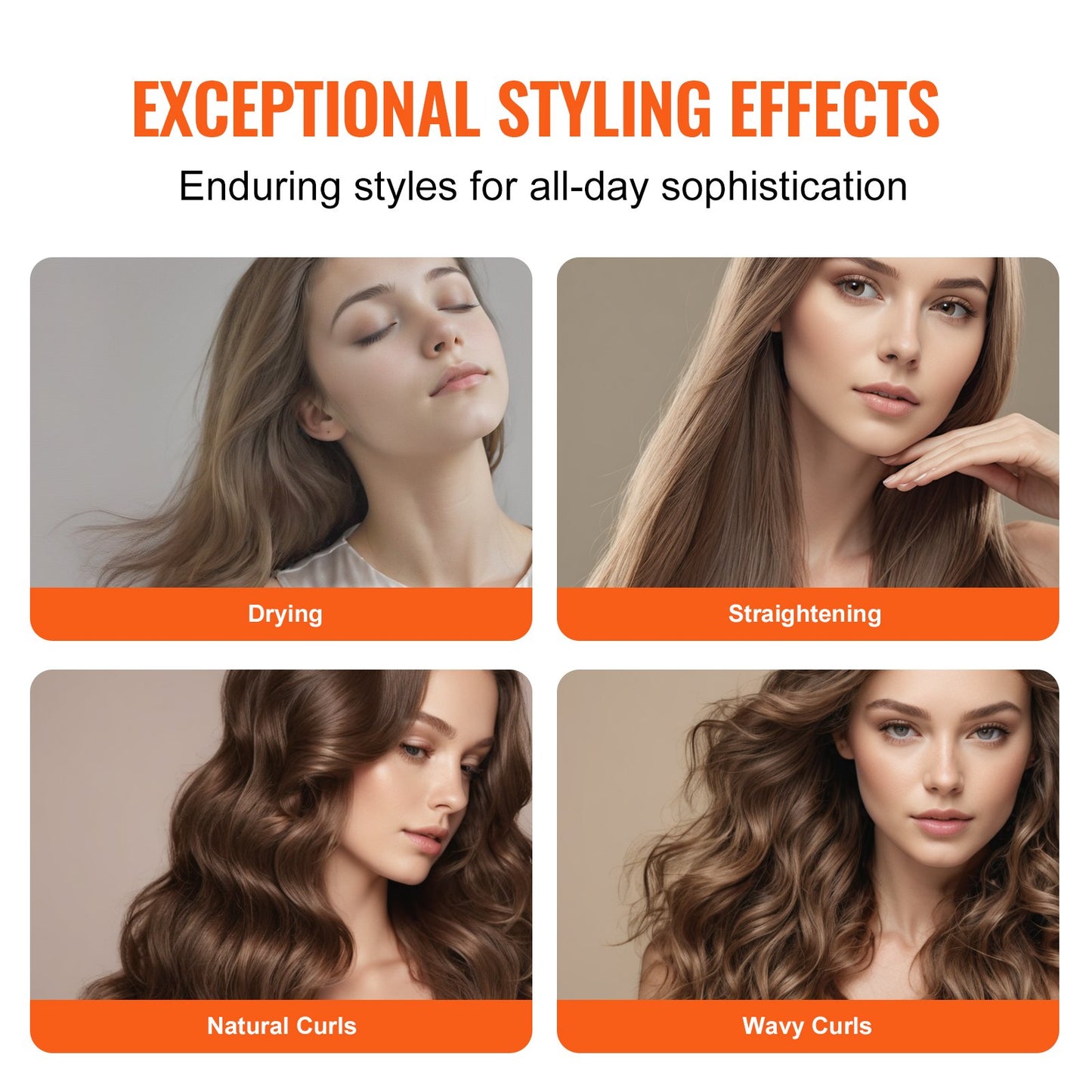 Hair Air Styler and Dryer Brush, 4-in-1 Multi Hair Styler, 110,000 RPM